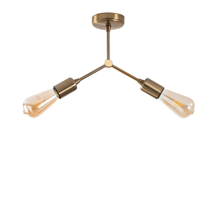 Opviq Sparrow - 1251 Lámpara de araña vintage cobre